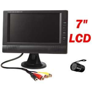 4UCAM 7 LCD Wireless Truck RV Backup Rear view Camera With Color LCD 