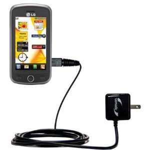 Rapid Wall Home AC Charger for the LG VN530   uses Gomadic TipExchange 