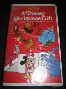 DISNEY CHRISTMAS GIFT VHS Movie WALT DISNEY ~ Rare  