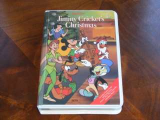 Jiminy Crickets Christmas Walt Disney Home Video BETA  