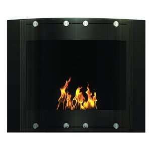  Decoflame Arch Bio Ethanol Fireplace   Black