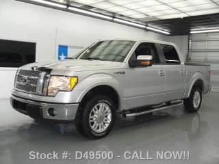 2010 Ford F 150 Lariat Crew   Htd Leather   Hard Tonneau   Very Clean 