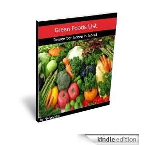 Green Foods List Vivian Kho  Kindle Store