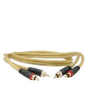   Composite Analog Audio Cable w/24K Gold Plated Connectors Electronics