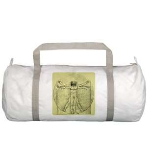  Gym Bag Vitruvian Man by Da Vinci 