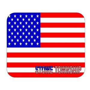  US Flag   Stowe Township, Pennsylvania (PA) Mouse Pad 