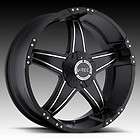 17 VTEC 395 Black Machined Wheels Rims Toyota Tacoma