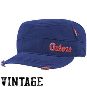   Era Florida Gators Ladies Royal Blue Distressed Military Vintage Hat