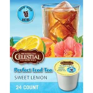  Celestial Sweet Lemon Iced Tea (1 box of 24 K Cups 