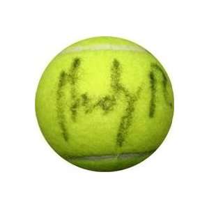 Andy Roddick Autographed/Hand Signed Tennis Ball
