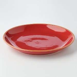 Bobby Flay Red Round Platter 