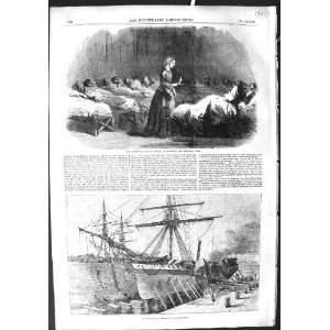    1855 Nightingale Scutari Fire Mauritius Southampton