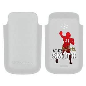  Alex Smith Silhouette on BlackBerry Leather Pocket Case 