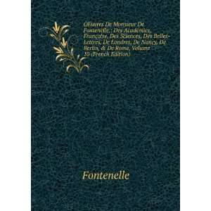   , De Berlin, & De Rome, Volume 10 (French Edition) Fontenelle Books