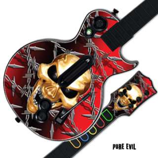 Skin Decal Cover for GUITAR HERO 3 III PS3 Xbox 360 Les Paul   Pure 