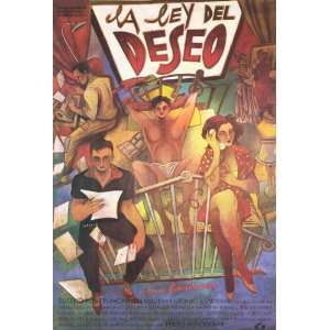  Law of Desire (1986) 27 x 40 Movie Poster Spanish Style A 
