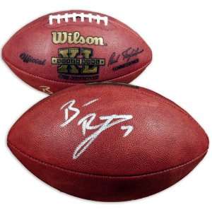  Signed Ben Roethlisberger Ball   Super Bowl XL Sports 