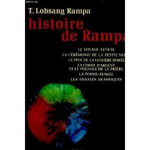  Histoire De Rampa Rampa T Lobsang Books