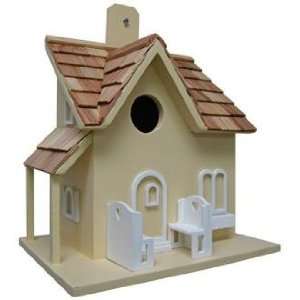  Little Retreat Yellow Birdhouse Patio, Lawn & Garden