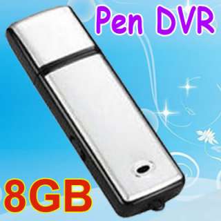 NEW 8GB USB Keychain Sensitive Digital Voice Recorder  