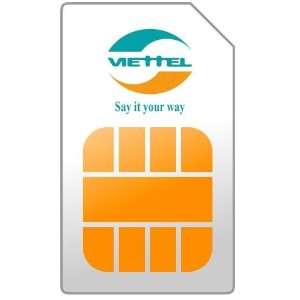  Viettel Happy SIM Card (Vietnam) Electronics