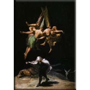   Air 21x30 Streched Canvas Art by Goya, Francisco de