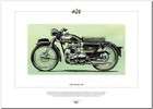 AJS Model 20 Motorcycle 14x10 print