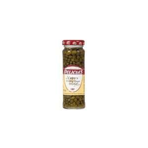 Delicias Capers Nonpariel In Sherry Vng(Economy Case Pack) 3.5 Oz Jar 