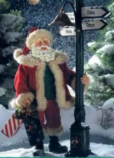 2007 FABRICHE *Winters Journey Santa* MUSICAL ANIMATED  