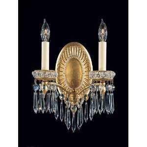   Victorian Renaissance Two Light Up Lighting Wall Sconce from the Victo