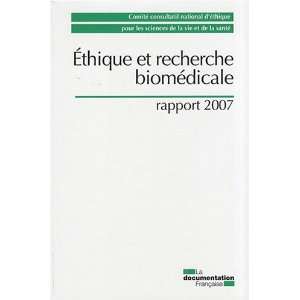   biomédicale ; rapport annuel 2007 (9782110071996) Collectif Books