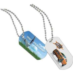    Platoon   Designer anodized aluminum dog tag.