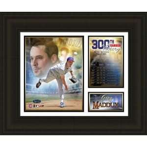  Framed Greg Maddux 300 Wins Milestones and Memories 