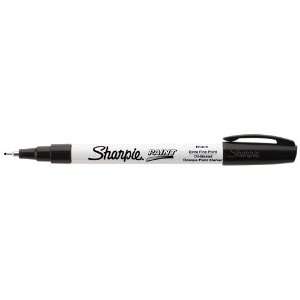  Sharpie Paint Pen (Oil Based)   Color Black   Size Extra 