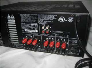   about  Denon AVR 1800 5.1 channel 800 Watt Receiver Return to top