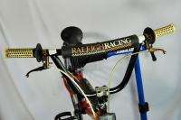 Vintage Raleigh Racing R 3500 SL BMX Bicycle Red 20 Old Skool Racer 