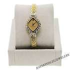 vintage ladies audemars piguet 18k yellow gold and diamond watch