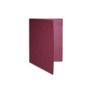  9 x 12 Presentation Folder   Pack of 10,000   Burgandy 