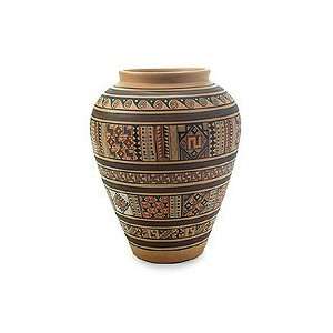 Pottery vase, Inca Murals 
