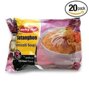 Lucky Me Instant Sotanghon (Vermicelli Soup chicken Flavor) 40g (Pack 