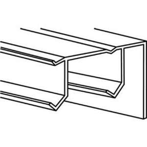   BP75 06 48 ALUMINUM FASCIA TRACK  48 OPENING