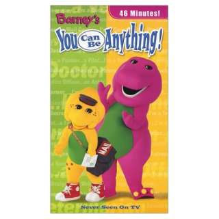    Barney   You Can Be Anything [VHS] Barney, Baby Bop and BJ