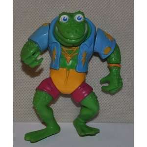 Vintage Genghis Frog (1989) Action Figure  Playmates   TMNT   Teenage 