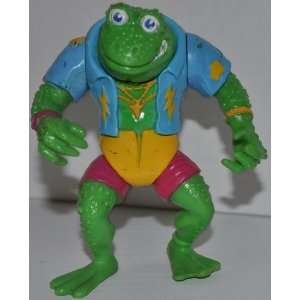 Vintage Genghis Frog (1989) Action Figure   Playmates   TMNT   Teenage 