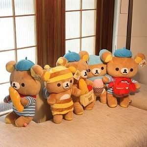  new plush toys kinds of styles bear toys brand rilakkuma 