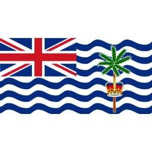  British Indian Ocean Territory Flag Pack of 12 Gift Tags 