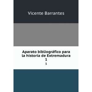  Aparato bibliogrÃ¡fico para la historia de Extremadura 