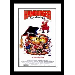 HamburgerThe Motion Picture 20x26 Framed and Double Matted Movie 