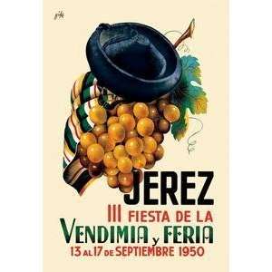   Vintage Art Jerez Fiesta de la Vendimia III   02133 0