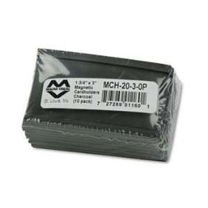  Magna Visual MCH2030P   Magnetic Card Holders, 3 x 1 3/4 